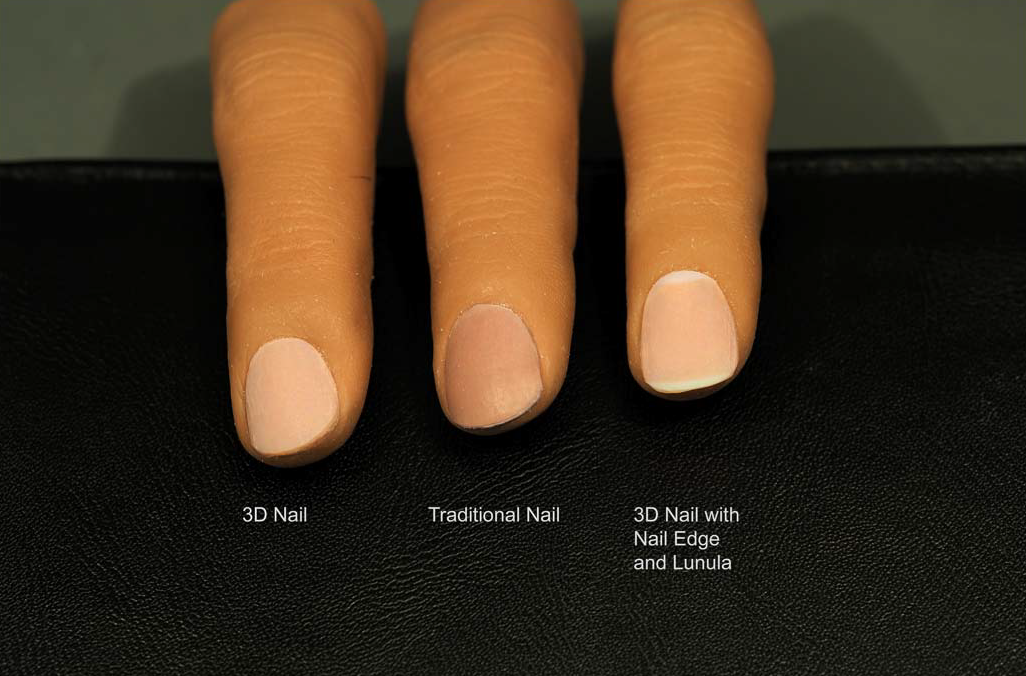 Research Paper: 3D-printed nails for aesthetic silicone prostheses